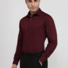 Raymond Cotton Cutaway Collar Slim Fit Formal Shirts