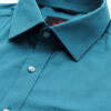 Raymond Men Blue Slim Fit Opaque Formal Shirt