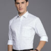 Raymond Men Pure Cotton Slim Fit Opaque Printed Formal Shirt