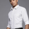 Raymond Pure Cotton Slim Fit Printed Formal Shirt