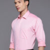 Raymond Slim Fit Self Design Textured Pure Cotton Formal Shirt