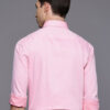 Raymond Slim Fit Self Design Textured Pure Cotton Formal Shirt