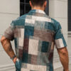 R.Code by The Roadster Lifestyle Co. Men Geometric Printed Casual Shirt