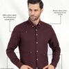 Red Tape Essential Men Loose Fit Solid Button-Down Collar Pure Cotton Formal Shirt