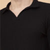 Rigo Polo Collar Long Sleeve Cotton T-shirt