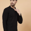 Rigo Polo Collar Long Sleeve Cotton T-shirt