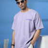 Rigo Unisex Graphic Printed Drop-Shoulder Sleeves Cotton T-shirt