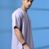 Rigo Unisex Graphic Printed Drop-Shoulder Sleeves Cotton T-shirt