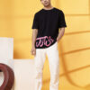 Rigo Unisex Graphic Printed Round Neck Cotton Oversized T-shirt