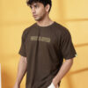 Rigo Unisex Graphic Printed Round Neck Cotton Oversized T-shirt