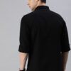 Roadster Men Black Cotton Casual Shirt