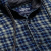 Roadster Men Blue Checked Hooded Casual Shirt
