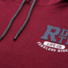 Roadster Men Maroon Solid Hooded Sweatshirt with Printed Detail