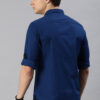 Roadster Men Navy Blue Cotton Casual Shirt