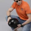 Roadster Men Orange Solid Polo Collar Pure Cotton T-shirt with Embroidery