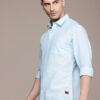 Roadster Men Solid Premium Regular Fit Shirt