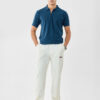 Snitch Men Solid Polo Collar Cotton T-shirt