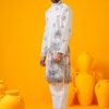 SOJANYA Ethnic Motifs Printed Mandarin Collar Sequinned Straight Kurtas
