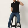 STYLE ACCORD Men Polo Collar T-shirt