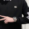 StyleCast x Revolte Men Colourblocked Round Neck Pullover Sweatshirt