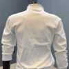 StyleCast x Revolte Men Self Design Mock Collar Sweatshirt