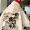 StyleCast x Revolte Typography Printed Hooded Sweatshirt