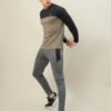 Technosport Colourblocked Slim Fit T-shirt