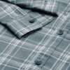 The Indian Garage Co Men Grey & White Checked Cotton Casual Shirt