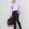 The Indian Garage Co. X Luxe Spread Collar Slim Fit Opaque Formal Shirt