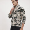 The Roadster Life Co. Abstract Fleece Front-Open Sweatshirt