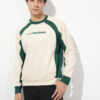 The Roadster Life Co. Colourblocked Knitted Sweatshirt