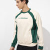 The Roadster Life Co. Colourblocked Knitted Sweatshirt