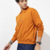 The Roadster Life Co. Mock Collar Knitted Sweatshirt