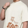 The Roadster Life Co. Pure Cotton Typography Printed Relaxed Fit T-shirt