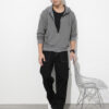 The Roadster Life Co. Textured Relaxed Fit Hooded Sweatshirt