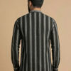 THE SOUL PATROL Soul Patrol Mens Cotton Printed Short Kurtas