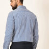 Thomas Scott Premium Striped Spread Collar Long Sleeves Formal Shirt