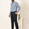 Thomas Scott Premium Striped Spread Collar Long Sleeves Formal Shirt