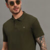TRIUS Men Polo Collar T-shirt