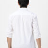 Urbano Fashion Men Spread Collar Solid Cotton Casual Shirt