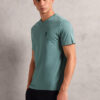 U.S. Polo Assn. Men V-Neck Short Sleeves Pure Cotton Lounge T-Shirt