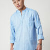 VASTRADO Band Collar Short Straight Republic Day Republic Day Kurta
