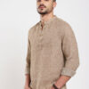 VASTRADO Men Checked Thread Work Kurta