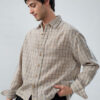 VASTRADO Men Classic Boxy Checked Casual Shirt