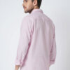 VASTRADO Men Classic Slim Fit Solid Cutaway Collar Cotton Casual Shirt