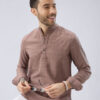 VASTRADO Men Patchwork Kurta