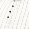 VASTRADO Men Striped Thread Work Kurta
