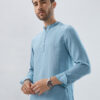 VASTRADO Men Striped Thread Work Kurta