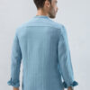 VASTRADO Men Striped Thread Work Kurta