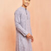 VASTRAMAY Geometric Woven design Jacquard Cotton Sustainable Kurta